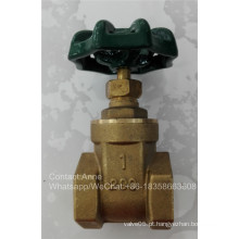 Válvula de controle da porta de bronze de Sanwa (YD-3006)